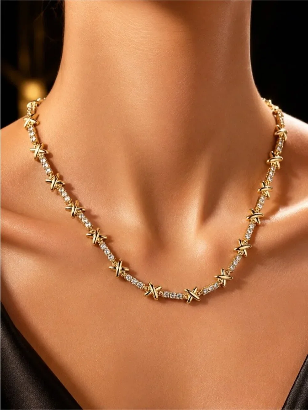 Anthropologie shimmering gold